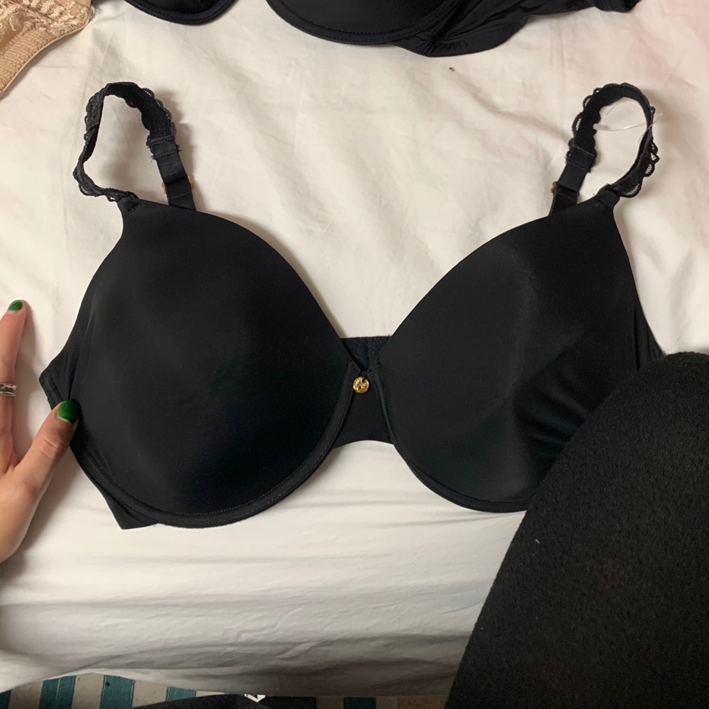 Natori black 34DDD bra